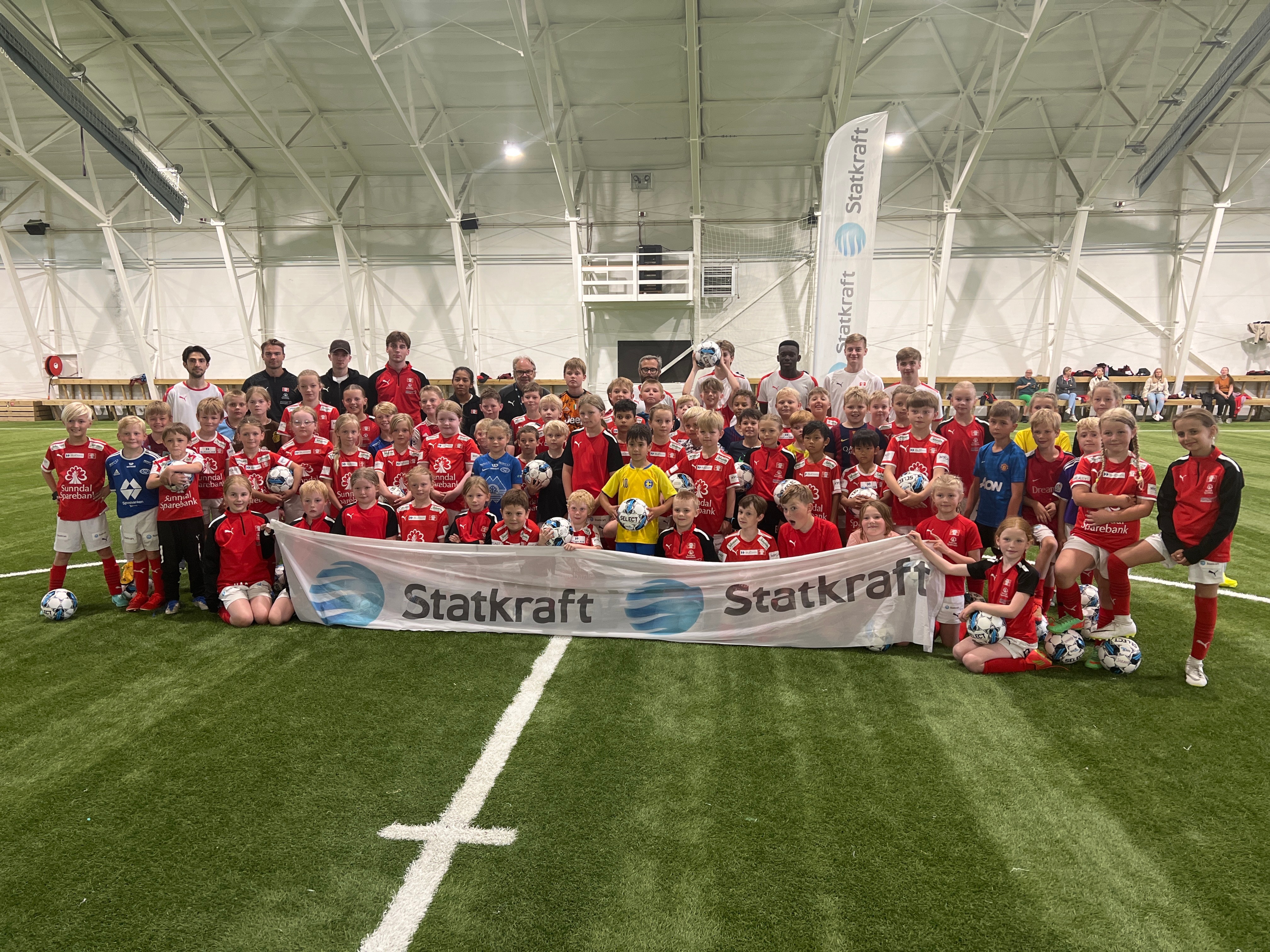 Påmeldingen til Statkraft Sommerfotballskole er åpnet